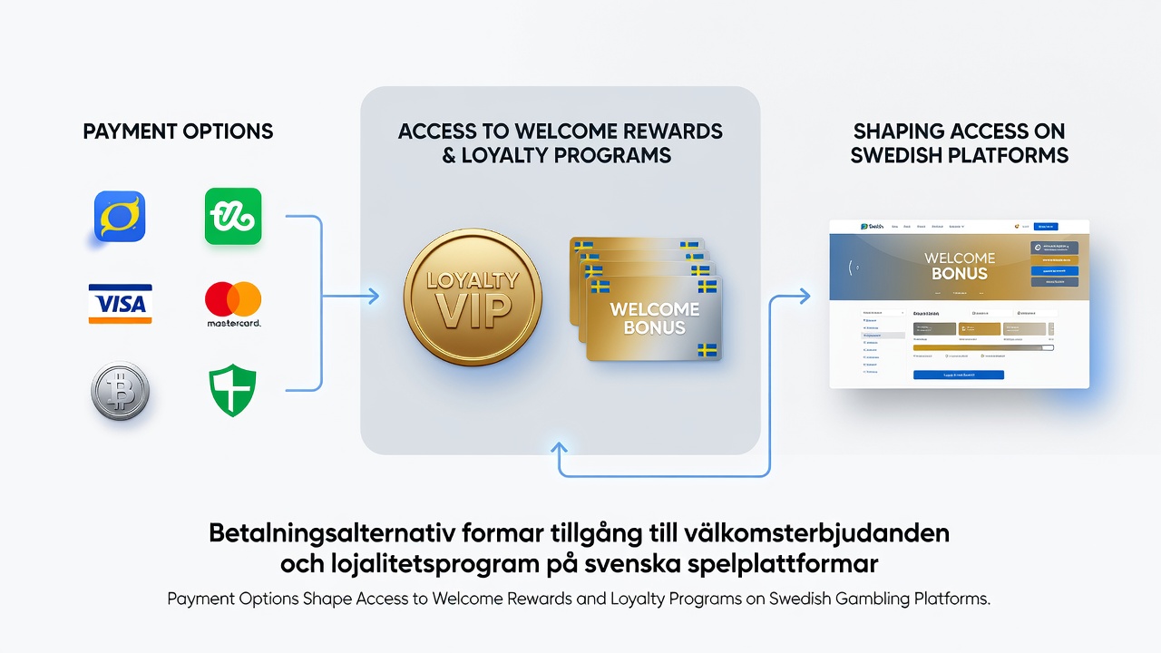 Loyalty tier progression chart showing payment method effects on Swedish casino rewards
